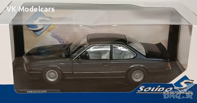 1984 BMW 635 CSI (E24) 1/18 Solido, снимка 2 - Колекции - 52789596