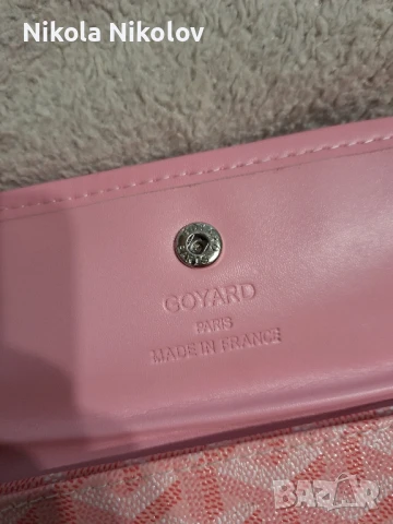 Goyard Sakura Rose Pink Wallet, снимка 3 - Портфейли, портмонета - 51228204