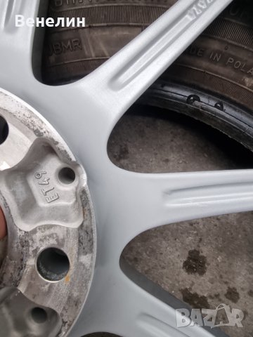 4бр.Алуминиеви джанти за МЕРЦЕДЕС, Ауди, Фолксваген 5х112х17цола , снимка 4 - Гуми и джанти - 32853368