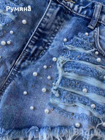  дамски дънкови  къси панталони