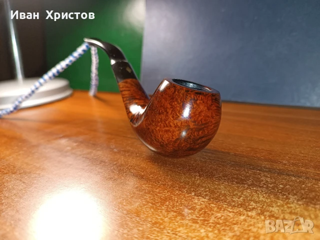 Колекционерска лула "ВВВ",от специал.серия-Коледа 1982 г.,в отлично състояние,като НОВА!, снимка 11 - Лули - 50812850