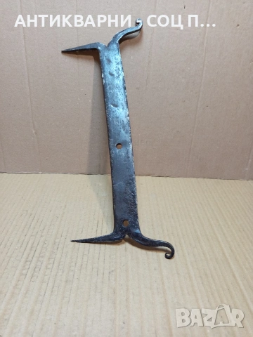 Соц Старо Ръчно Ковано Градинско Стъргало. НОМЕР 719., снимка 5 - Антикварни и старинни предмети - 53513580