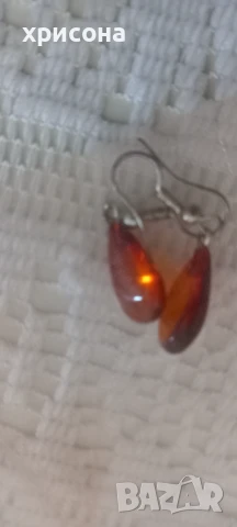 Кехлибарени обици със сертификат