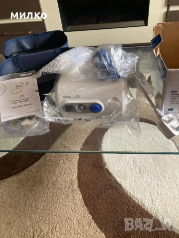 Инхалатор Небулизатор Omron (NE-C28P)Компресорен, снимка 3 - Друга електроника - 53566019