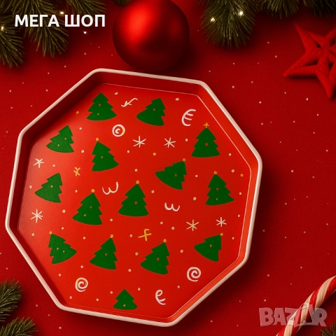 Практична Коледна табла с елхички, снимка 2 - Други стоки за дома - 52586360