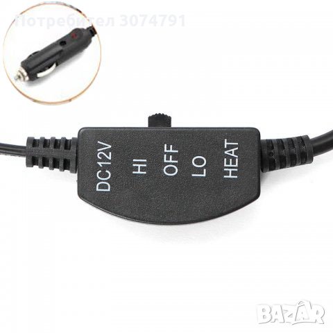 Затопляща Подгряваща Седалка Протектор за Подгряване за Кола 12V, снимка 3 - Аксесоари и консумативи - 32221039