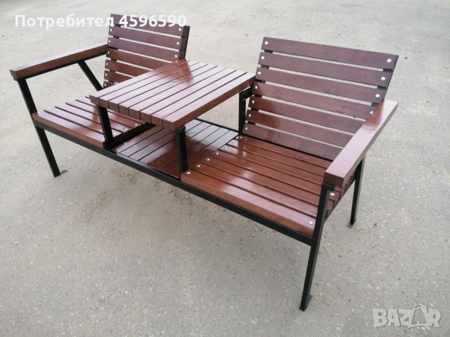 Градинска мебел от метал и дърво – модерни и издръжливи, снимка 1