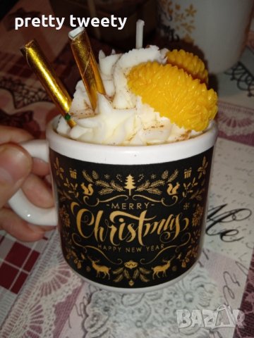 Ръчно изработени ароматни свещи от соев восък , снимка 2 - Декорация за дома - 43238405