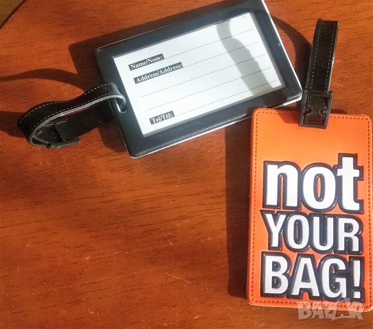 Табелки - Баджове за куфари и багаж, снимка 2 - Други - 43893280