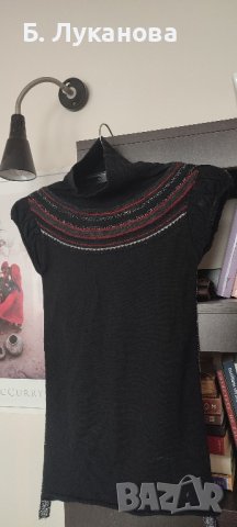 Оригинално полуполо Marithe, 100% вълна, снимка 3 - Блузи с дълъг ръкав и пуловери - 43226465