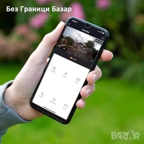 Нова HD Wi-Fi IP Камера с Детекция само на Хора и Нощно Виждане, снимка 6 - Други стоки за дома - 47581922