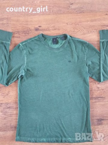 g-star - страхотна мъжка блуза КАТО НОВА, снимка 3 - Блузи - 26870430