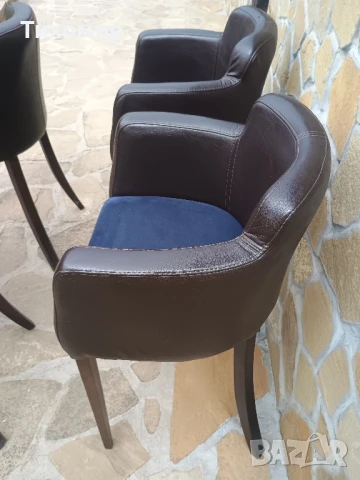 Кожени бар столове., снимка 3 - Столове - 50929108