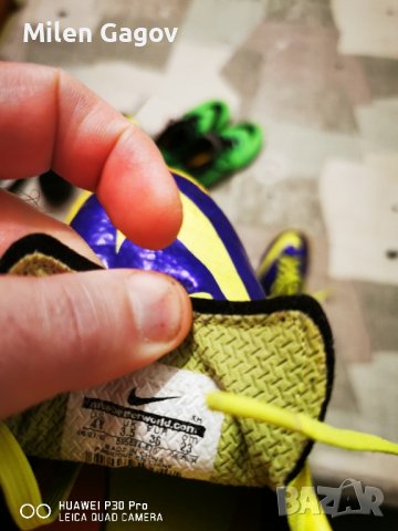 Детски спортни маратонки Nike, тип "стоножки", номер 36, идеално запазени. , снимка 4 - Футбол - 43429603