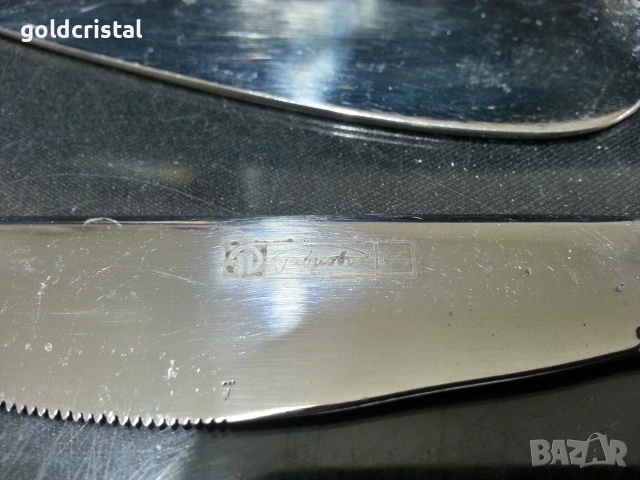 стари български прибори за сервиране Перла , снимка 4 - Антикварни и старинни предмети - 53231620