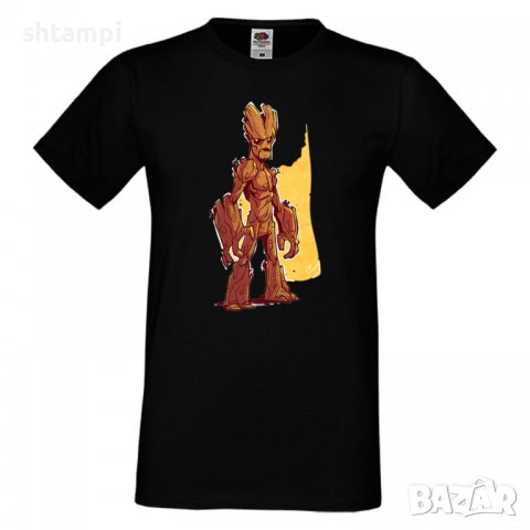 Мъжка тениска Marvel Groot 1 Игра,Изненада,Подарък,Геймър,, снимка 3 - Тениски - 36790584