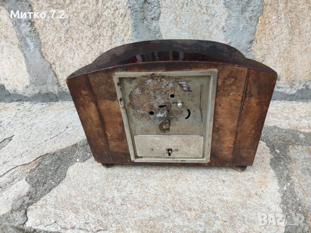 Стар немски часовник касичка, снимка 4 - Антикварни и старинни предмети - 42933221