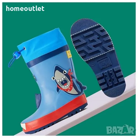 Гумени ботуши за дъжд № 25, СТЕЛКА - 16,5СМ, снимка 5 - Детски боти и ботуши - 47975879