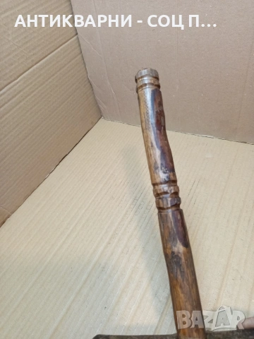 Соц Стар Каменоделски  Чук 1кг. С Дръжка  От Дрян. НОМЕР 101., снимка 9 - Антикварни и старинни предмети - 53445907