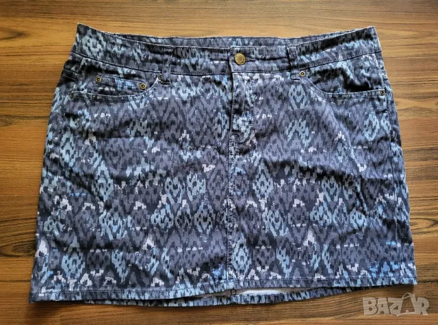 Къса дънкова поличка , снимка 1