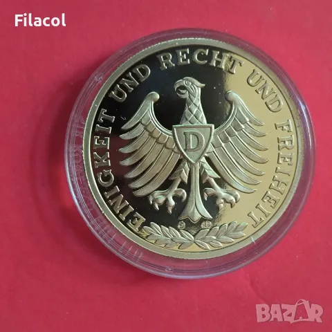 Плакет / медал Германия - Столицата Берлин Основаването на империята 1871, снимка 2 - Антикварни и старинни предмети - 50064783