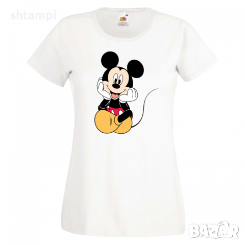 Дамска тениска Mickey Mouse 3 Мини Маус,Микки Маус.Подарък,Изненада,, снимка 9 - Тениски - 36526396