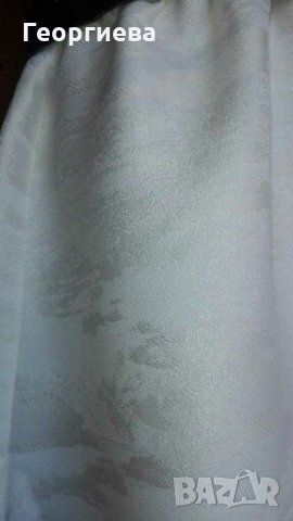 Нова рокля в бяло и екрю, с лек блясък ПРОМОЦИЯ 🍀👗XS,S🍀👗 арт.422, снимка 7 - Рокли - 28263535