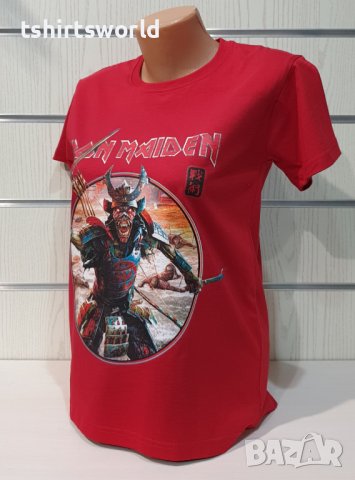 Дамска тениска с дигитален печат на музикалната група IRON MAIDEN - Senjutsu Album Palace Circle, снимка 8 - Тениски - 37106770