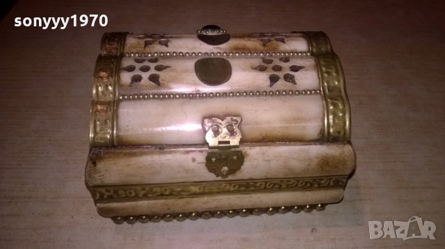 красива екзотична кутия-слонова кост-внос швеицария, снимка 9 - Колекции - 27183405