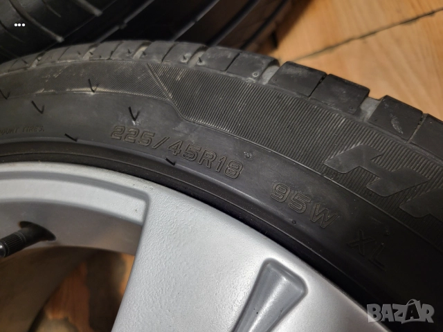 джанти 18" 5х112 Audi Mercedes Vw Seat Skoda  с гуми 225/45/18, снимка 7 - Гуми и джанти - 52381288