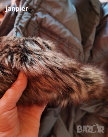 Дамско оригинално яке "Khujo"XL цвят опушено синьо. Перфектно!!! , снимка 3 - Якета - 38360101