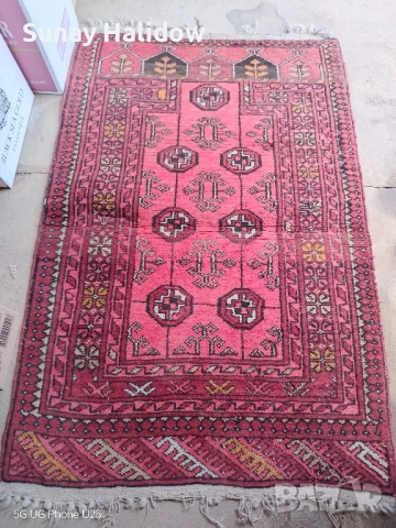 ръчно тъкани кафказко килимче, снимка 3 - Пътеки - 51756266