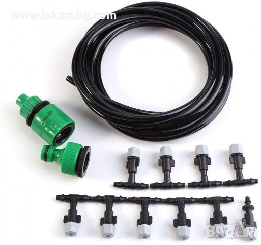 Система за мъглуване - охлаждане с водна мъгла 10м, 15м, 20м - код 3183, снимка 9 - Напояване - 33469303