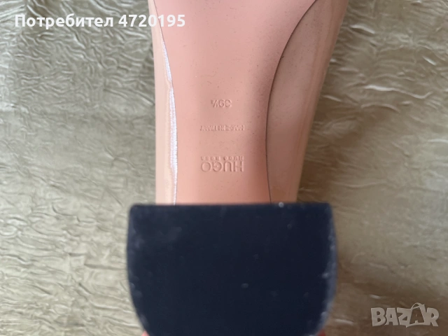 НОВИ елегантни класически дамски обувки на ток HUGO BOSS, снимка 4 - Дамски елегантни обувки - 53236201