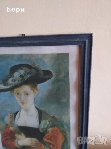 Голяма картина в дървена рамка 65/45/2см, снимка 3 - Картини - 27620019