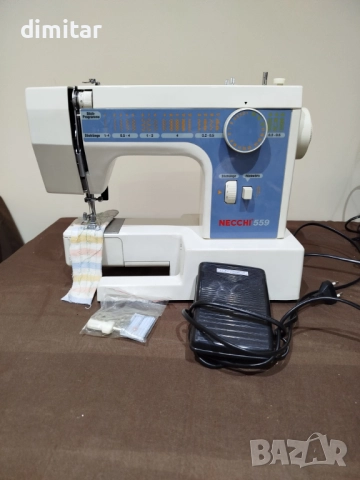 Метална шевна машина NECCHI 559 -21ПРОГРАМИ , снимка 9 - Шевни машини - 52320425