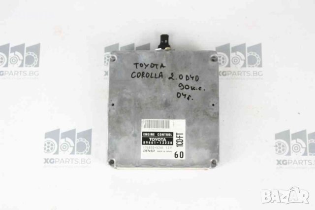 Компютър двигател за Toyota Corolla E12 2.0d4d 90 к.с. (2001-2007) 89661-13230