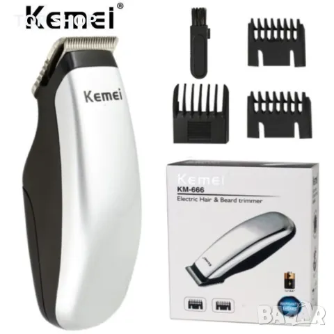 Мини тример Kemei KM-666- навсякъде с вас, снимка 3 - Тримери - 48774474