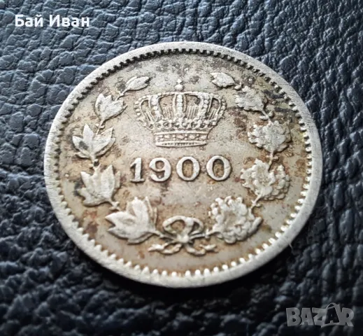 Стара монета 10 бани 1900 г. /1/  Румъния- рядка,125 годишна красавица !, снимка 3 - Нумизматика и бонистика - 49514172
