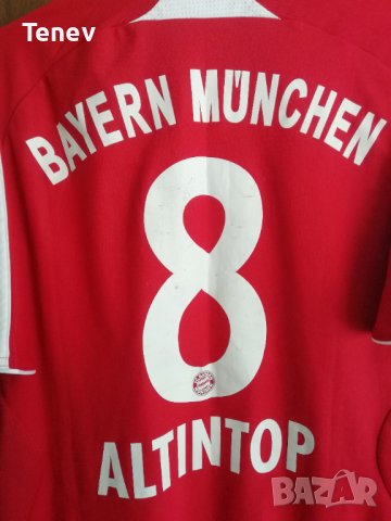 Bayern Munich Altintop #8 Adidas оригинална тениска фланелка Байерн Мюнхен S, снимка 3 - Тениски - 43613527