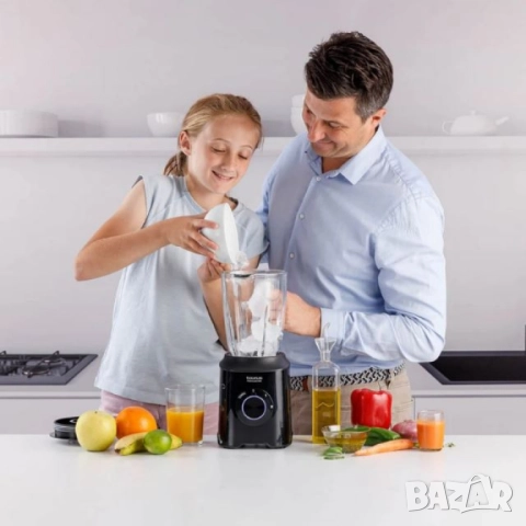 Блендер Taurus Prior Glass 1500 – 1500W, стъклена кана 1.8L, Turbo функция, ножове за лед, снимка 6 - Друга електроника - 51919898