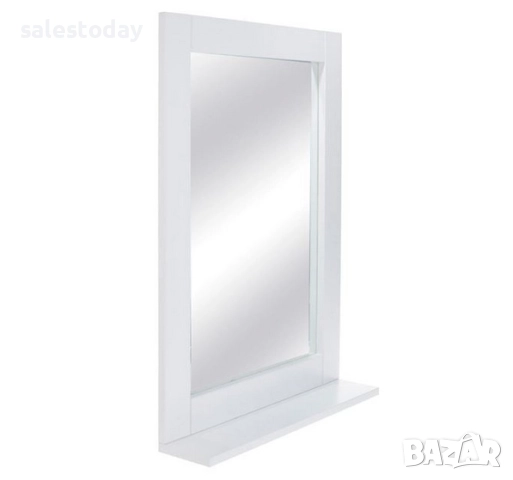 Огледало за баня с поставка за аксесоари, 50*70см