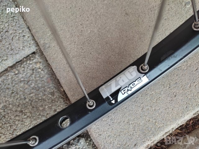 Продавам колела внос от Германия алуминиева двойностенна капла с динамо главина ZAG RYDE 28 цола, снимка 5 - Части за велосипеди - 39663946