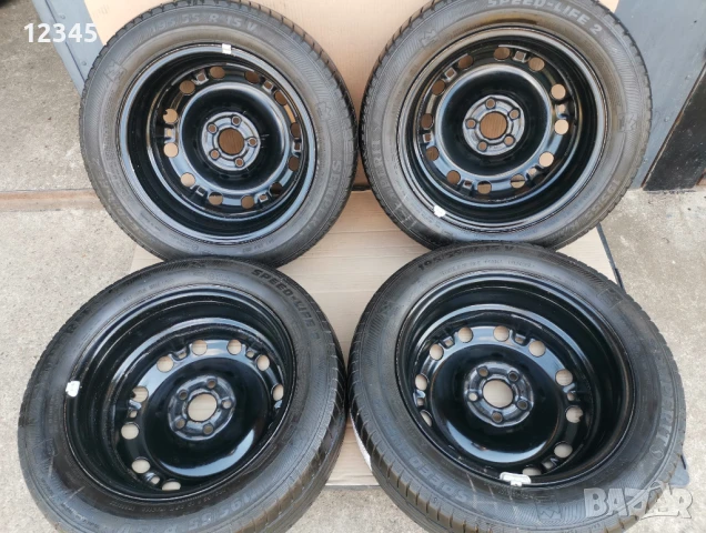 15’’ 5x100 originalni za skoda с гуми semperit 195/55R15 -№543, снимка 10 - Гуми и джанти - 51180394