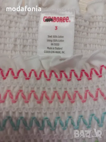 Рокля GYMBOREE с презрамки 3м, снимка 9 - Бебешки рокли - 48994269