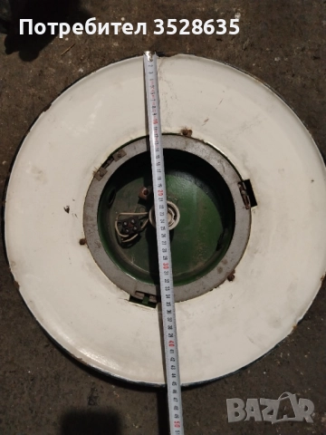 Емайлирана индустриална лампа