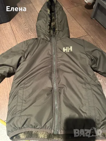 Двулицево Детско яке Helly Hansen а, снимка 1 - Детски якета и елеци - 49339521