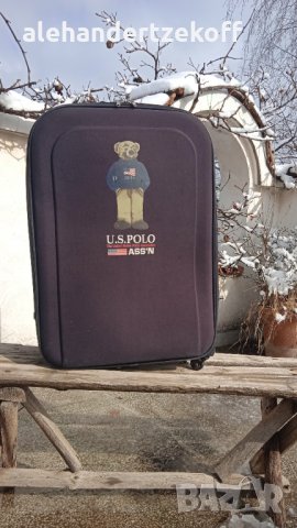Уникален голям  куфар U.S. Polo Assn., снимка 2 - Куфари - 32213767