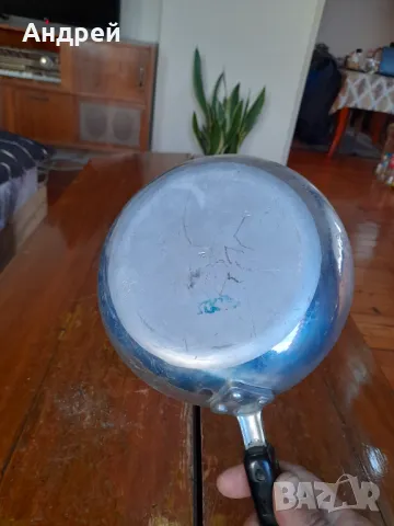 Стар алуминиев тиган #18, снимка 5 - Други ценни предмети - 48997107