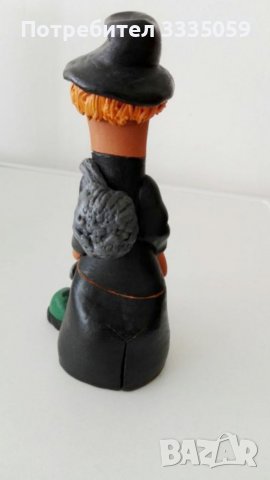 Стара глинена фигура , снимка 2 - Декорация за дома - 38439127